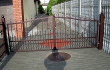 Ogrodzenie brama furtka metalowa zofkam